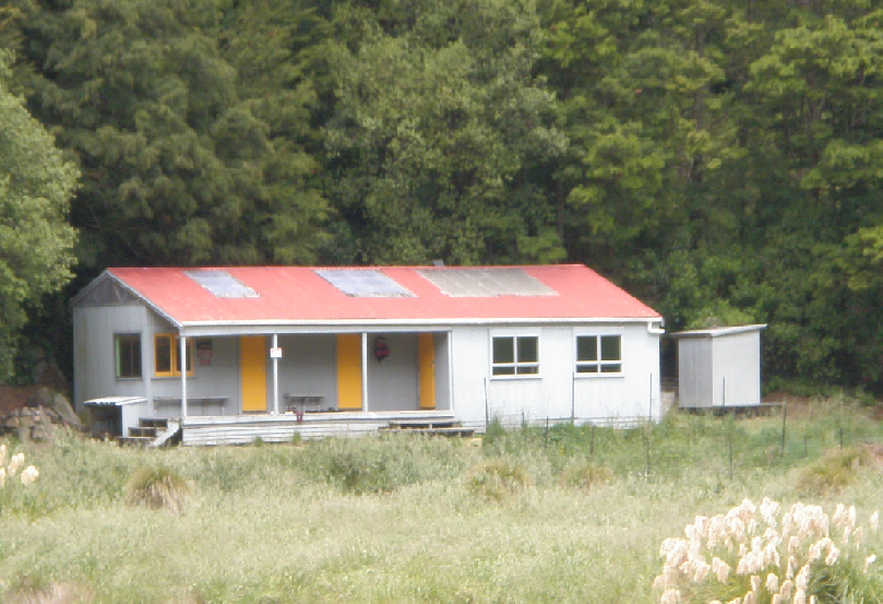 Typical New Zealand hut 